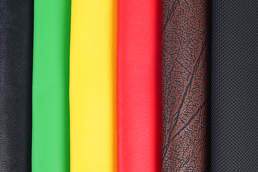 Couro sintético retardador de fogo à prova de suor para equipamentos de ginástica