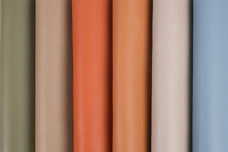 Couro sintético anti-manchas de toque suave para sofás