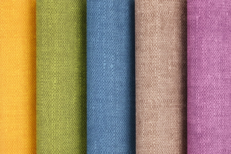 Couro artificial respirável resistente a manchas para estofamento de sofá moderno